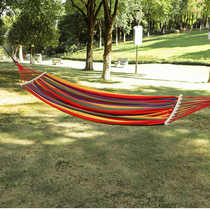 Sturdy) hammock tree for adults to swing on for outdoor sleeping hanging from the tree for children to fall off the bed and shake