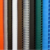 Manufacturer Wantong turnover luggage knife 2 plastic hollow board 10mm anti-static board-pad post partition pp customization