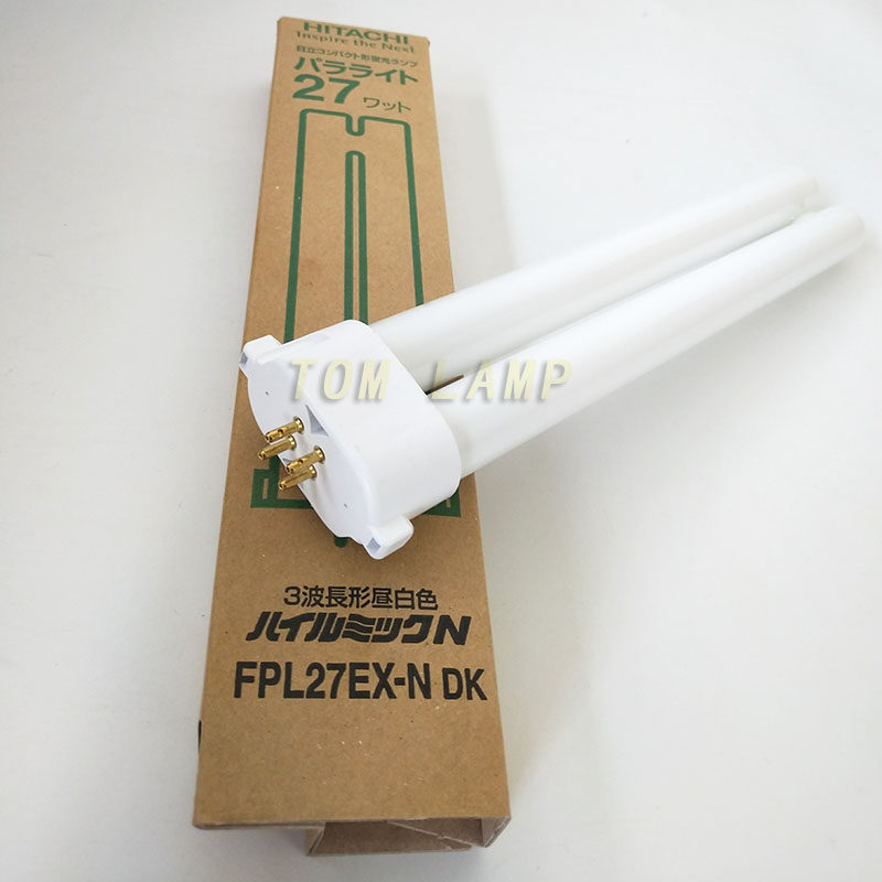 Original dress eye table lamp tube Hitachi FPL27EX-N color temperature 5000k warm white three-wavelength no-frequency flash lamp 
