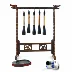 Bàn chải tóc rung thực phẩm sắc nét khách sạn nghệ thuật khái niệm sáng tạo món ăn cá tính đặc biệt bộ đồ ăn hình nông trại tấm màu đỏ - Đồ ăn tối đĩa tròn Đồ ăn tối