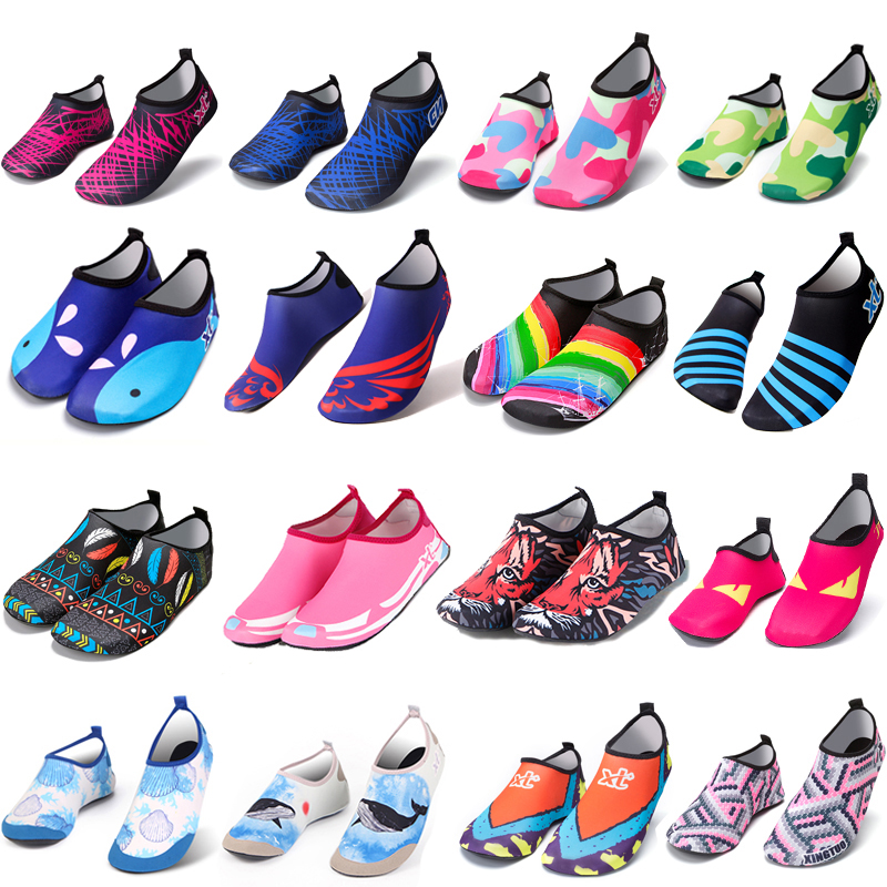 Men's and women's Thai beach socks non-slip quick-drying breathable diving shoes diving socks seaside outdoor diving snorkeling beach shoes