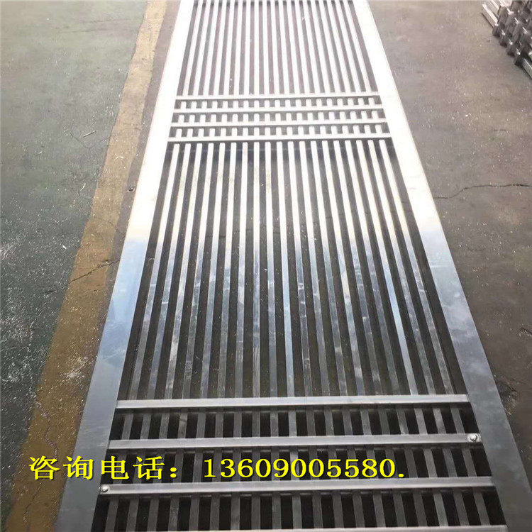 Chinese aluminum alloy screen partition aluminum alloy flower lattice wood grain lacquer aluminum plate grille decoration material manufacturer set to do