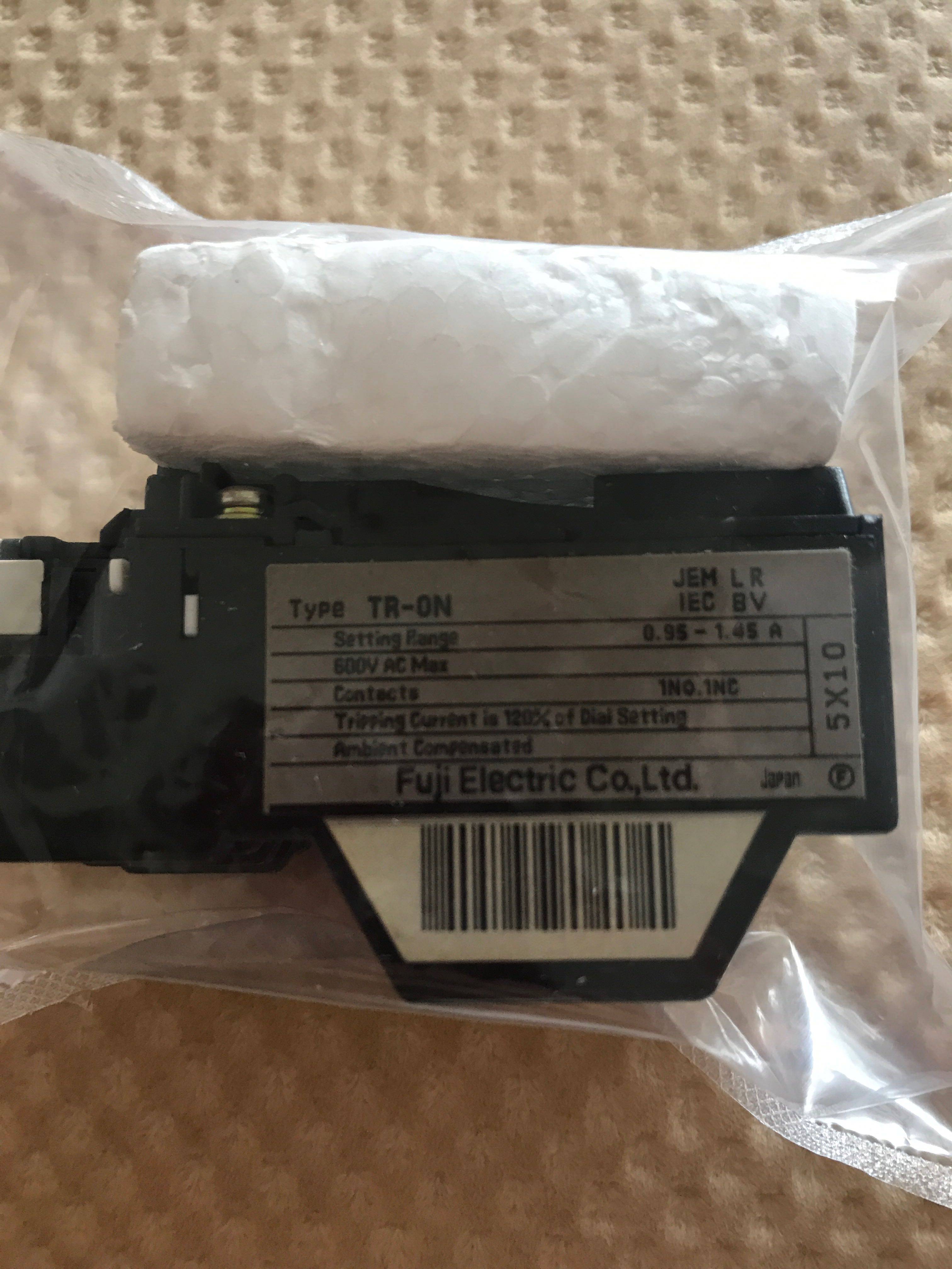 Fuji TR-ON TR13N 600V AC 0.95-1.45A X213 Please consult before shooting