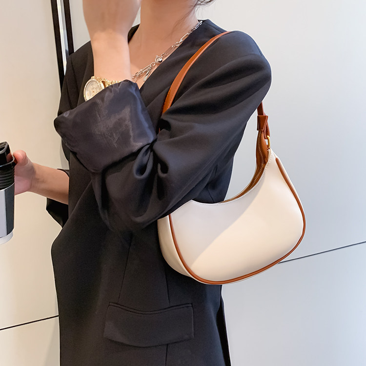 ITSK women's bag 2021 new all-match niche French high-end soft leather underarm bag one-shoulder handbag bag women's summer