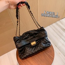 ITSK womens bag 2021 new wave advanced sensation small scented wind bag with diagonal satchel shoulder carry-on chain armpit bag