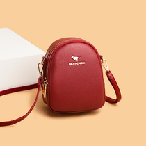 Dai mouse leather texture this year popular mobile phone bag female crossbody mini bag bag 2021 New Tide summer high sense