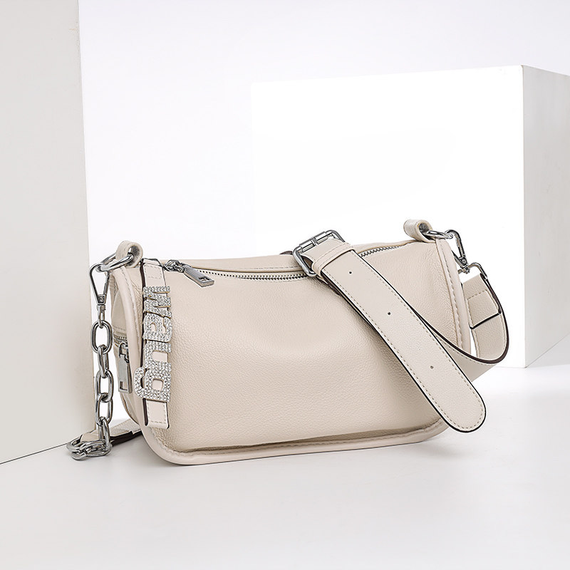 Bag Packs Women Kits New Fashion Korea Atmospheric Water Dumplings Texture Head Layer Soft Bull Leather 100 Hitch Satchel Bag