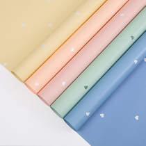 Flower wrapping paper Tanabata new product Cynthia paper waterproof Ouya paper warm love floral flower bouquet wrapped material