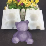 Аромотерапия ручной работы для авто, трехмерный фондан, силиконовая форма, поделки ручной работы, объемная геометрия