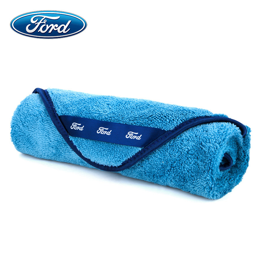 [USD 9.57] Ford car towel wipe towel cloth car wash towel cloth 30 absorbent towel 70 thickened