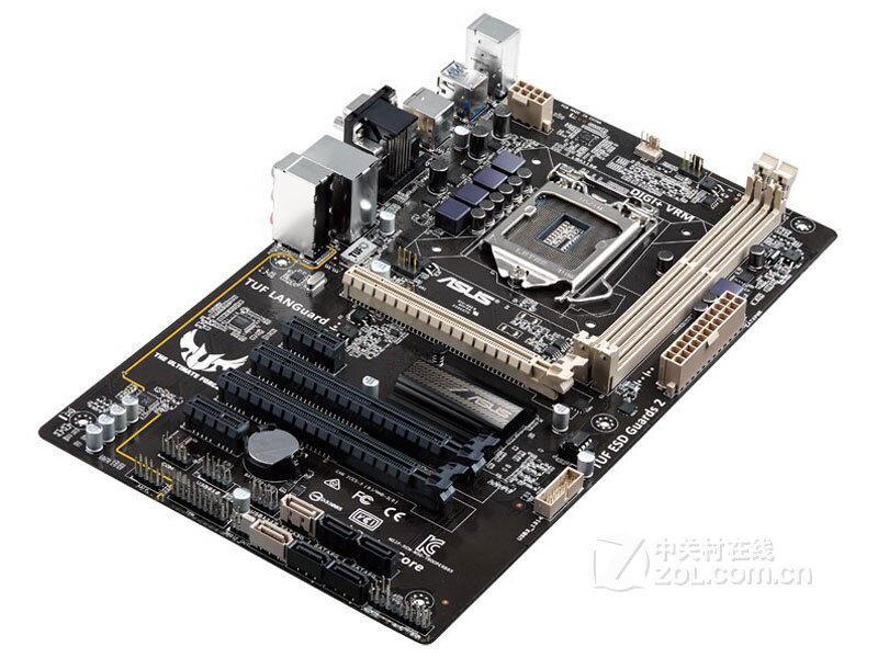 1-Year Warranty Asus/Asus Tuf Trooper B85 All-Solid-State 1150 Large Motherboard