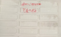 Precision optics Visible infrared spectrometer T R = 80 20 12*42*1 1mm