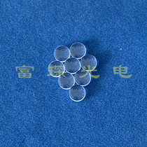 ZK3 plano-convex lens D6mm F=15mm uncoated