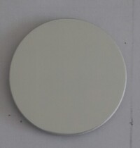 Ultraviolet-reinforced aluminium flat recessed mirror D50mm F=300mm