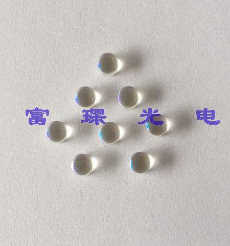 JGS1 UV Quartz Plano-Convex Lens D=7mm F=8mm Uncoated