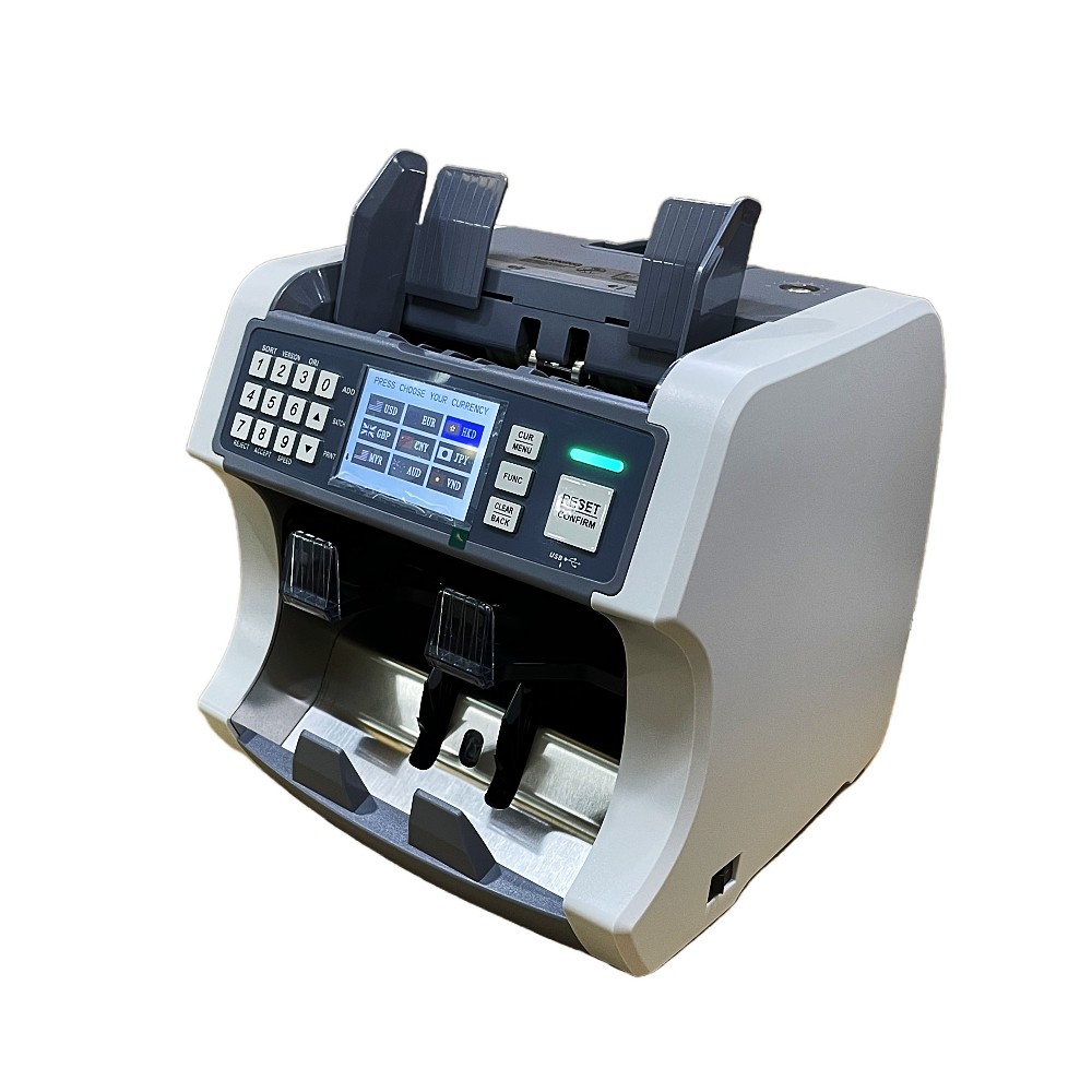 立式多货币小型美金欧元马来新加坡香港地区混点合计清分点验钞机，如何选择？-点钞机-淘宝好物网
