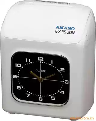 AMANO attendance machine Anmanneng EX3500N attendance clock punch card clock English version English plug