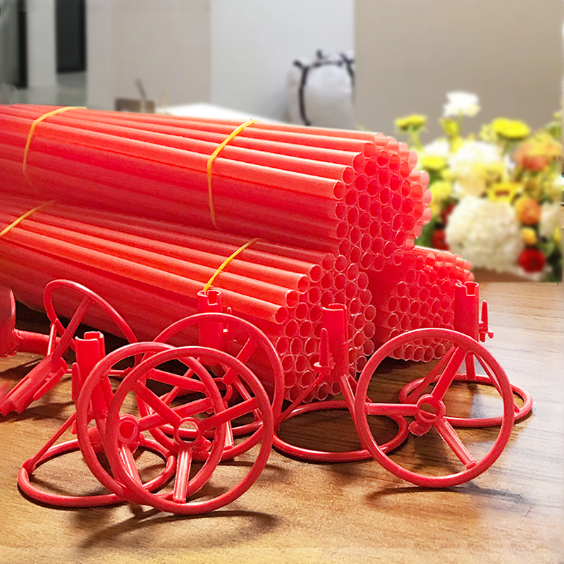 Plus Hard Balloon Care Rod Room Scene Arrangement Lengthened Tug Rod Gas Ball Rod Drag Plastic Accessories Adornment Airball Rod