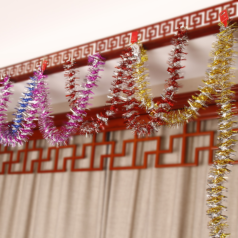 The Fur La Floral Ribbon Wedding Hotel furnishes Christmas decoration ribbons Children's Day Birthday Party Company