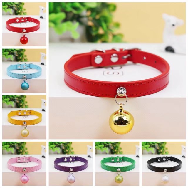 Pet supplies dog collar collar dog collar cat collar small dog with big bell collar cat collar Teddy