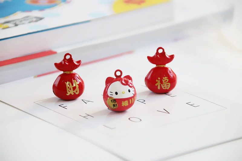 Pet Bell Puppy Dog Bell Dog Necklace Hair Accessories Cat Teddy Pet Supplies Fortune Bag Bell Lucky Cat