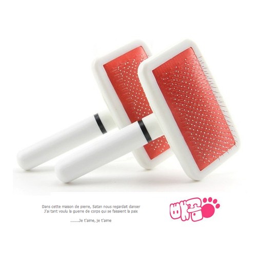 Pet needle comb dog comb dog and cat with white small comb pet dog supplies dog grooming comb
