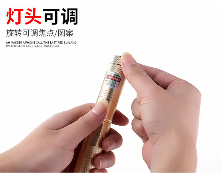 303 Laser Flashlight, Green Light Starry Sky Infrared Laser Lamp, shooting pen, Marine Sales office Laser Charging flashlight pic 5