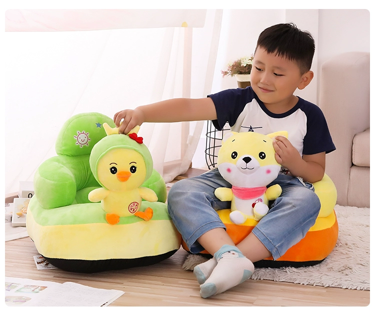 Trường kháng thả bé ngồi trên một chiếc ghế sofa dễ thương động vật phim hoạt hình em bé trở lại con trẻ sofa nhỏ ghế lười biếng - Ghế sô pha