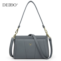 Серый с двумя плечевыми ремнями