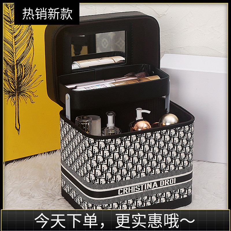 Makeup Bag Woman Portable 2022 New Superior Sense Large Capacity Superfire Isn Containing Box Suitcases Multifunction 