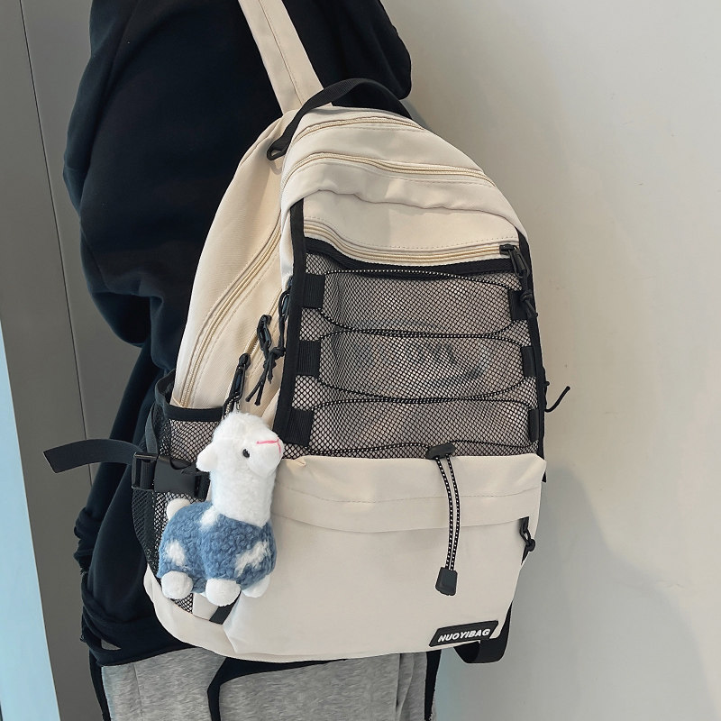 School Bag Female University Students 2022 New Japanese Department Ins Junior High School High School Students Large Capacity Brief Computer Double Shoulder Bag