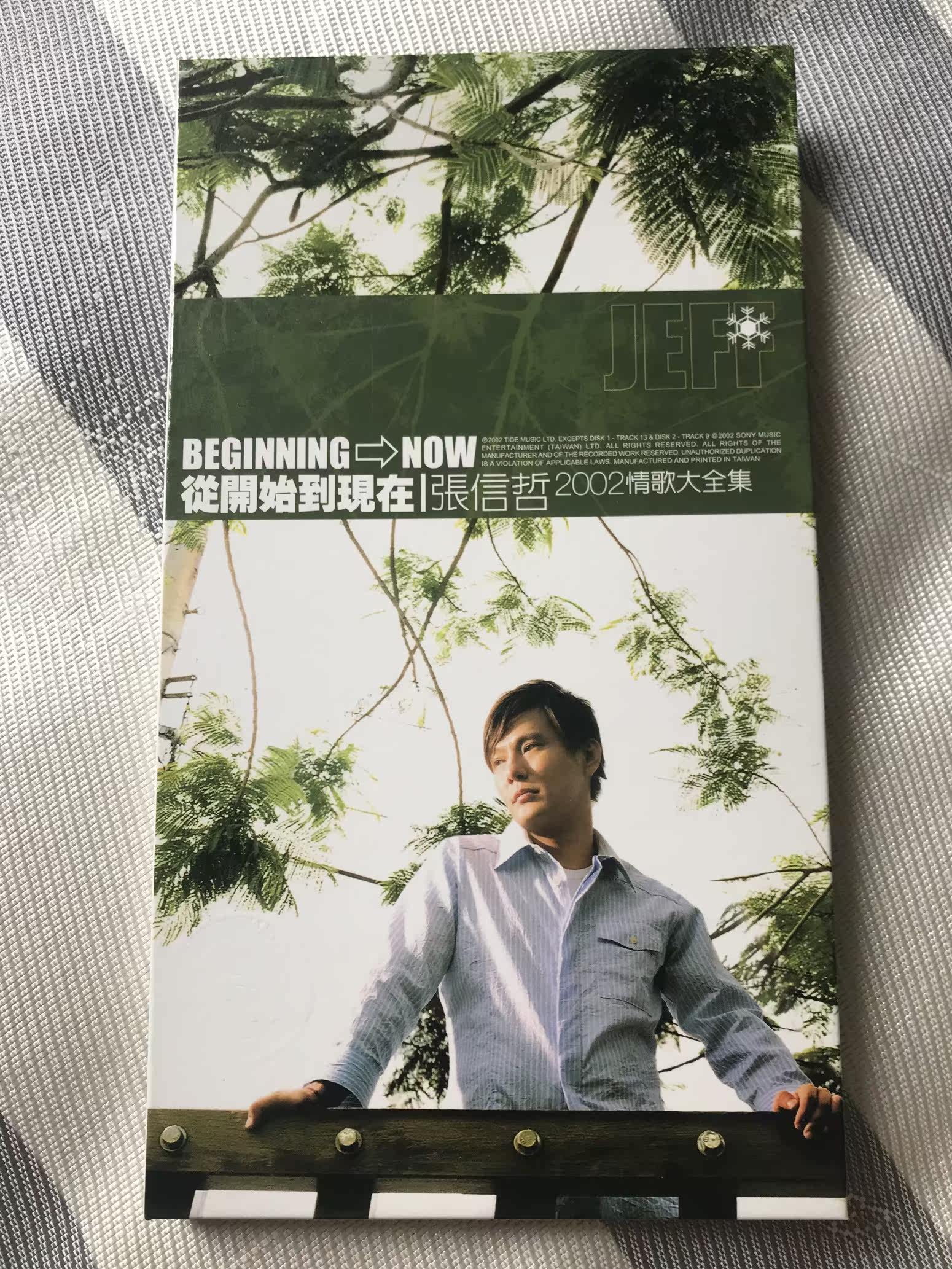 Zhang Xinzhe from the beginning to the present 2002 Complete Works Publicity Stencil