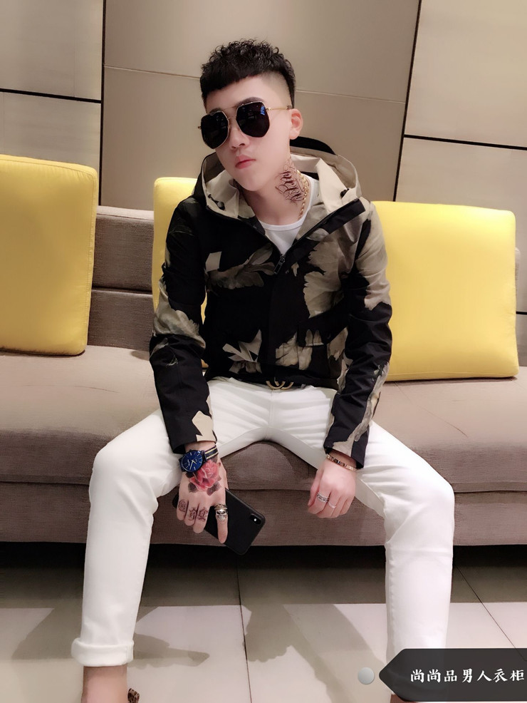 Áo sơ mi nam màu sắc nam 2019 thu đông mới phiên bản Hàn Quốc của xu hướng tự tu dưỡng áo khoác nam giản dị - Áo khoác đôi áo khoác nam hàng hiệu