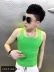 Phiên bản Hàn Quốc của áo vest cotton mỏng nam thể thao thủy triều chạm đáy thanh niên nam kéo dài mồ hôi mùa hè ao the thao Lót