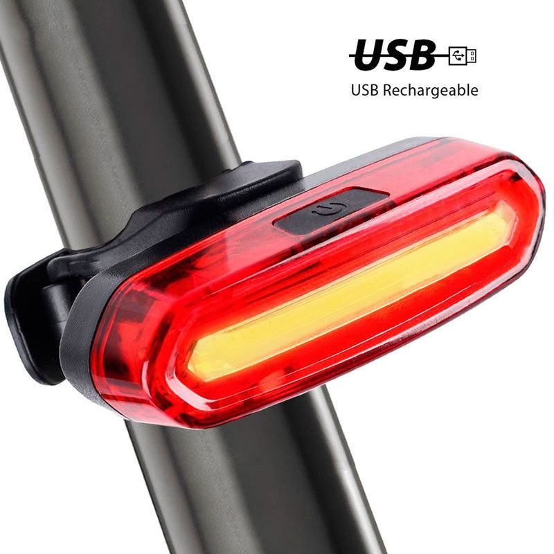 Sky Wolf Star Bike Taillights USB Charging LED Bursting Safety Warning Lights Running Light Riding Helmets Lamp Equipment