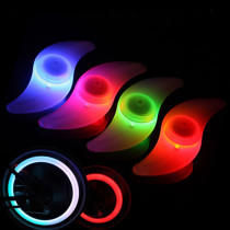 Bicycle spoke light Mountain bike willow wire light Colorful hot wheels silicone light Bicycle warning light 7 colors