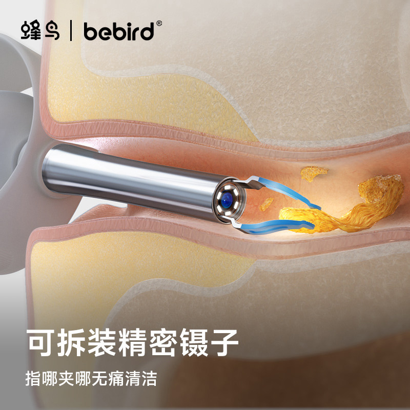 Bebird Hummingbird Visual Ear Pick High-Definition Earwax Cleaner Earwax Tweezers Ear Cleaning Tool Ear Picking Gadget