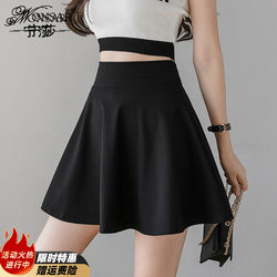 Suit Pleated Skirt Spring and Summer 2025 New Women's Short Skirt High Waist A-Line Petite Autumn and Winter