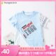 Tongtai baby short-sleeved T-shirt summer ບາງສ່ວນເດັກຜູ້ຊາຍເຄິ່ງແຂນເທິງຄໍຮອບເດັກຜູ້ຊາຍບໍລິສຸດຝ້າຍ ​​summer ໃສ່ 1-4 ປີ summer