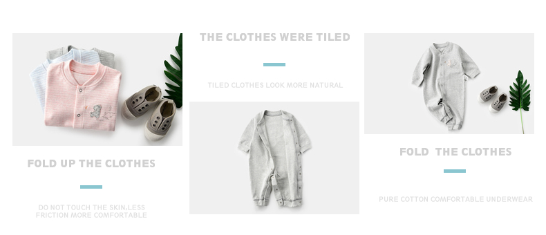 Tongtai bé thân và bé trai đóng tập tin quần áo jumpsuit đồ lót trẻ em phục vụ nhà mùa xuân và mùa thu đông bộ trẻ em phim hoạt hình