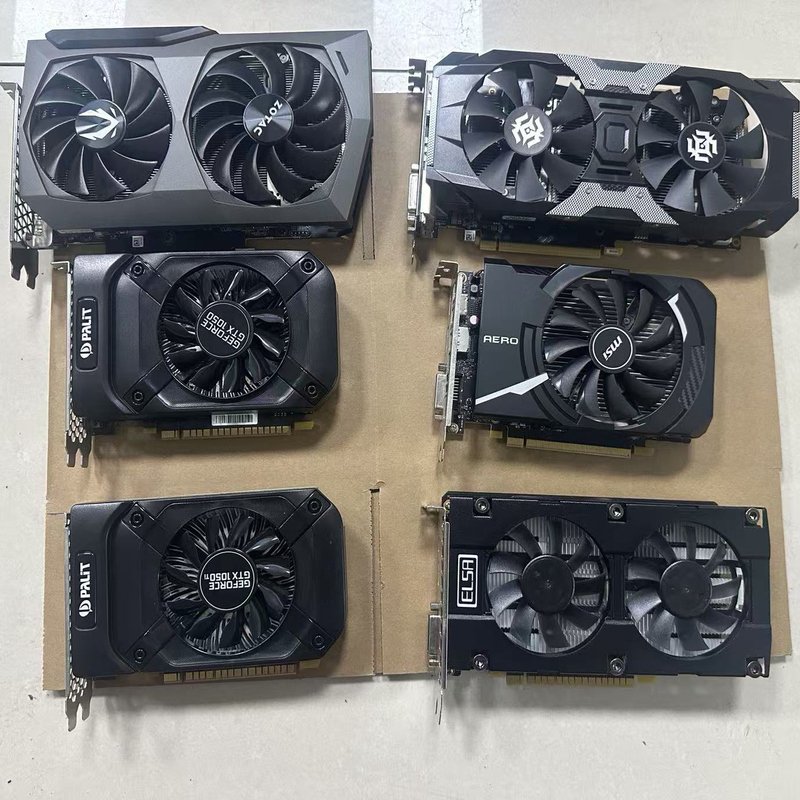 Original Gtx1050Ti/1650/1660Super/1660Ti 6g Independent Graphics Card for Office and Gaming Computers