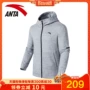 Áo khoác nam Anta chính hãng 2018 thu đông 2018 mới dệt kim thể thao hàng đầu áo khoác gió thời trang áo khoác giản dị áo khoác nữ thể thao