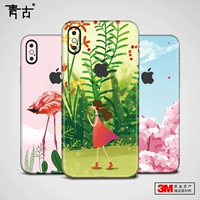 Apple, мобильный телефон, наклейка, iphone x, 7/8