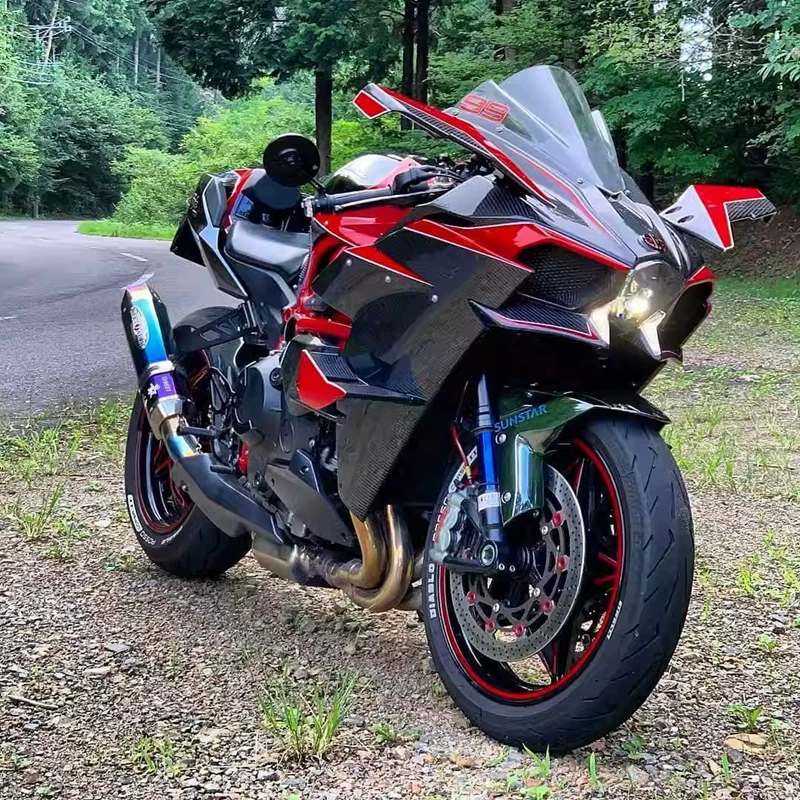 Импортированный мотоцикл Kawasaki H2 400cc Маленький Ниндзя двойная штанга V6 спортивный автомобиль иерархичный автомобиль тяжёлый локомотив