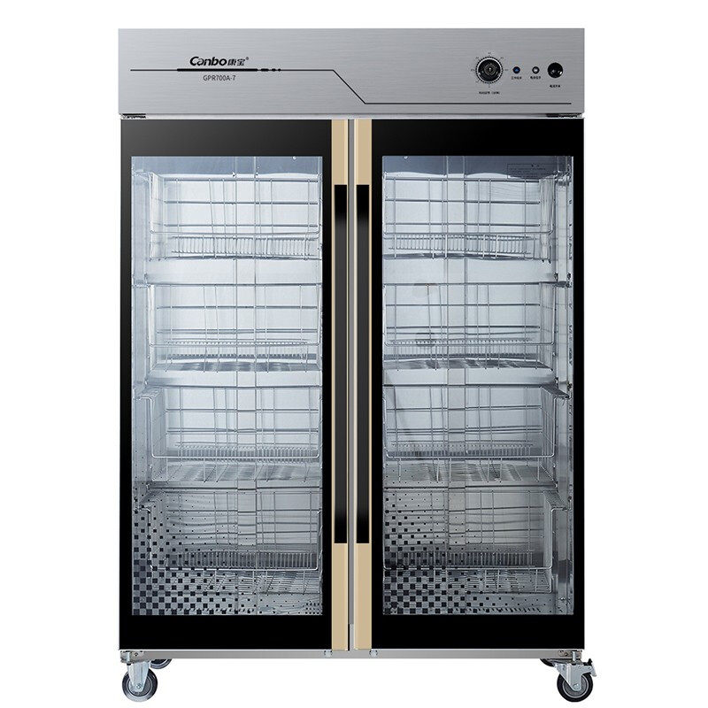 Conpo GPR700A-7 Commercial Dining Room Tableware Canteen Special Cleaning Bowl Tray Cabinet Large Capacity Cleaning Cabinet