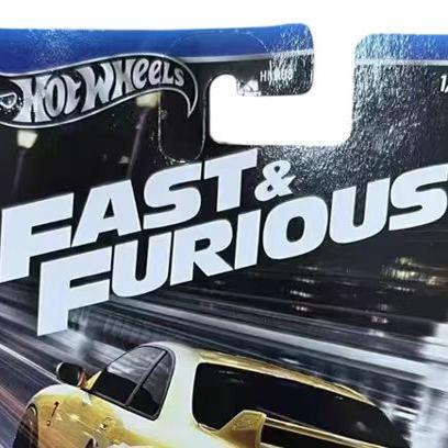 Hot Wheels Fast and Furious Hnr88 Silver Label Premium Alloy Car Model Nissan Gtr