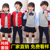 Kindergarten Garden Clothing Spring Autumn Clothing New Elementary School Uniforms Pure Cotton Games Banfu Yinglun Suit Autumn winter