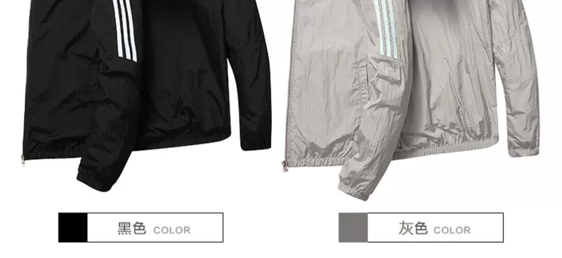Quần áo chống nắng Nam Cực 2020 mùa hè mới siêu mỏng thoáng khí chống tia cực tím đẹp trai áo khoác - Cao bồi