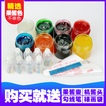 Painting Jam drawing toolkit decoration disk painting hotel kitchen jam toast decoration full set