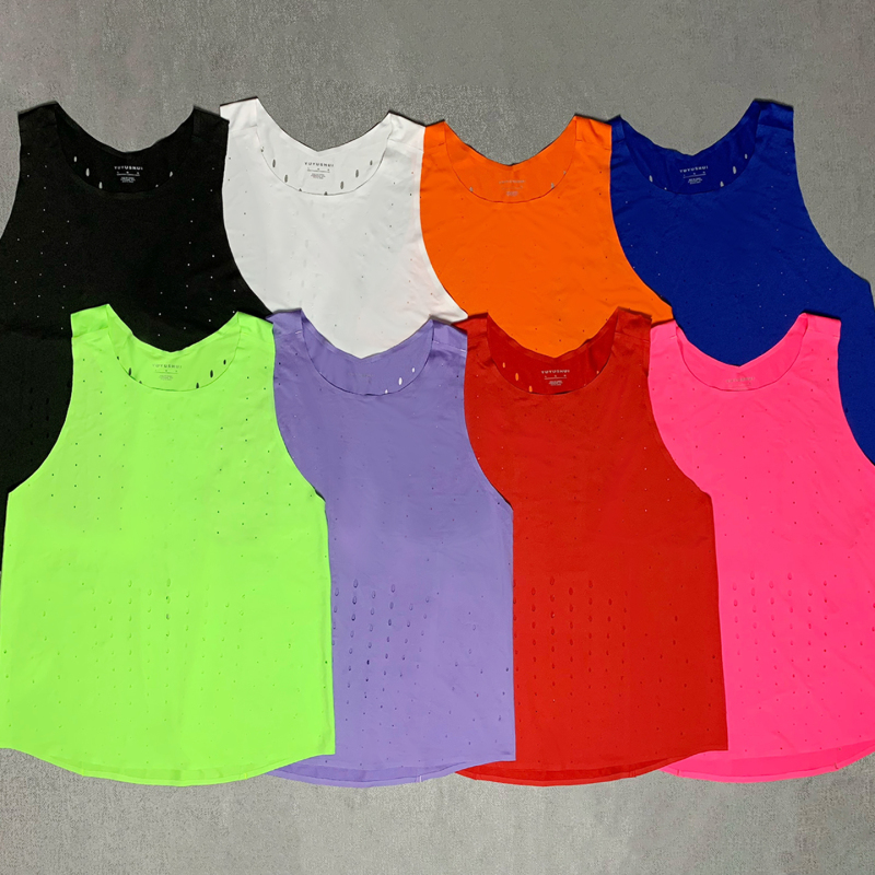 Men's Vest 2026 Summer New Quick-Drying Breathable Wind Tunnel Running Top Sports Track and Field Marathon Sleeveless T-Shirt